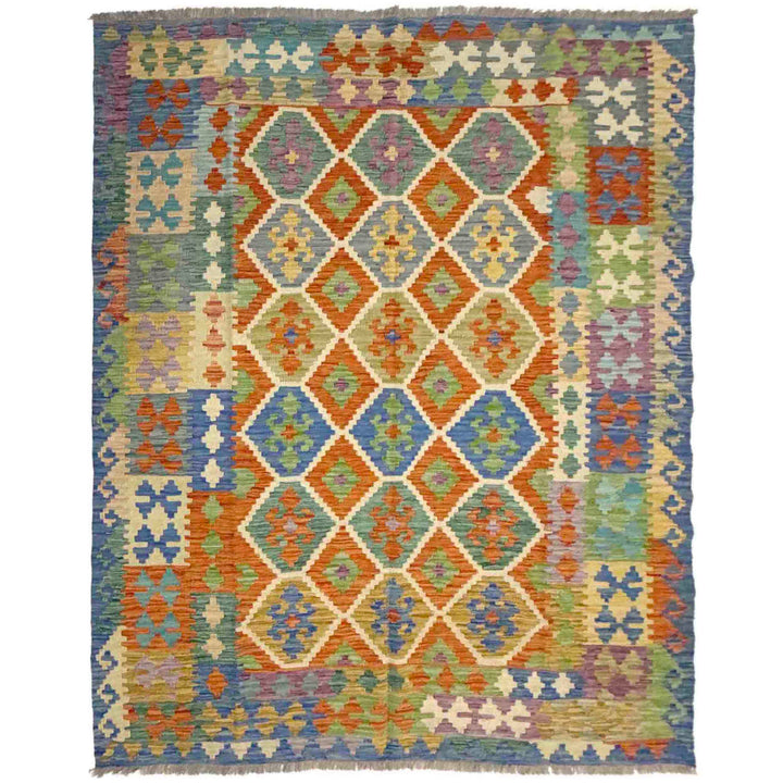 Medium Size Chobi Kilim 6' 0" x 7' 6" - No. AL276815
