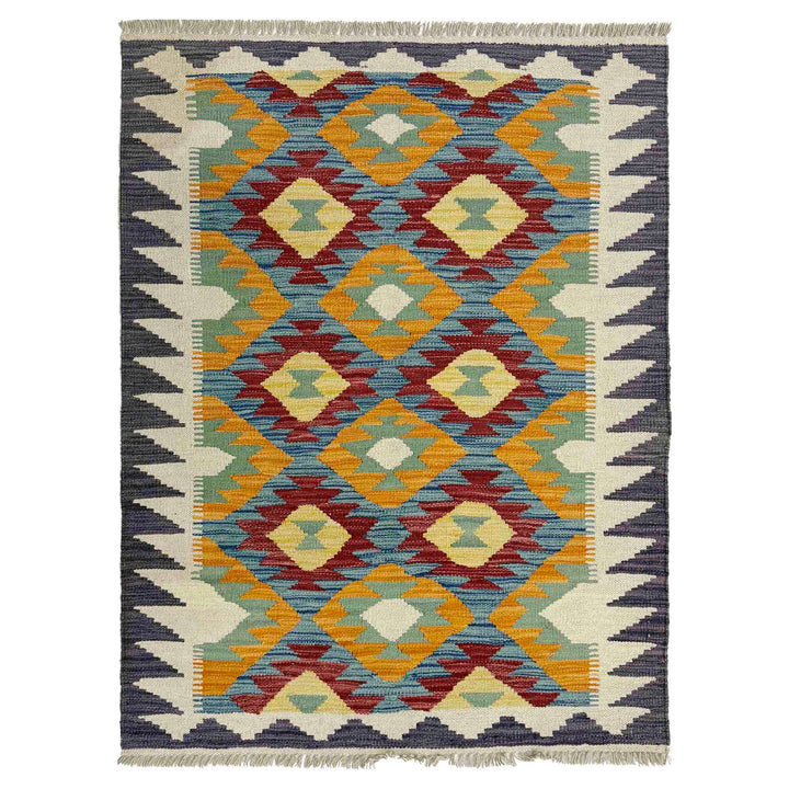 Small Size Chobi Kilim 2' 10" x 4' 2" - No. AL652086