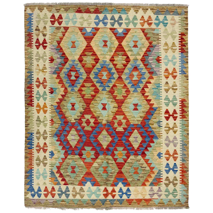 Medium Size Chobi Kilim 4' 11" x 6' 3" - No. AL324772