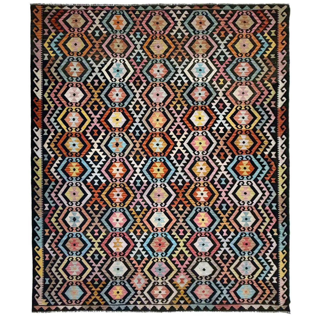 Large Size Chobi Kilim 8' 2" x 11' 6" - No. AL482041