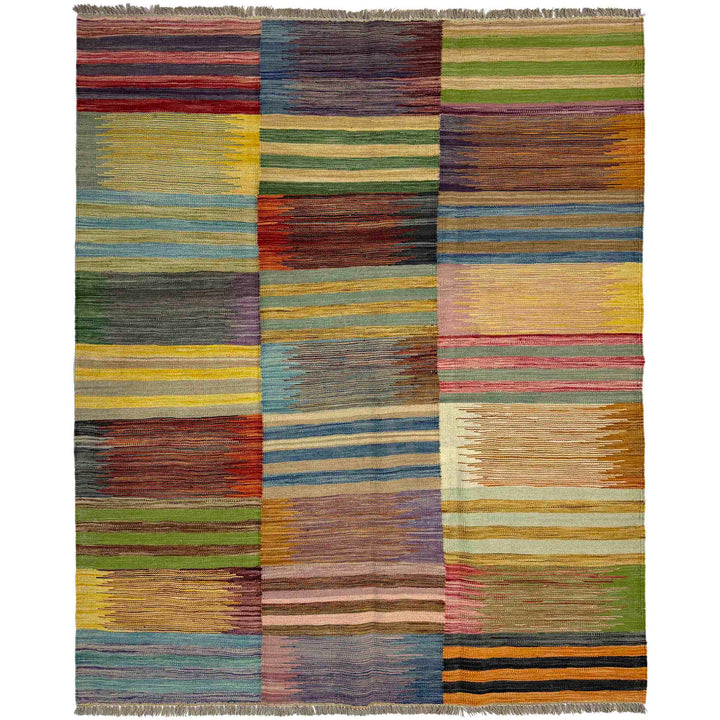 Medium Size Chobi Kilim 4' 9" x 6' 6" - No. AL200001