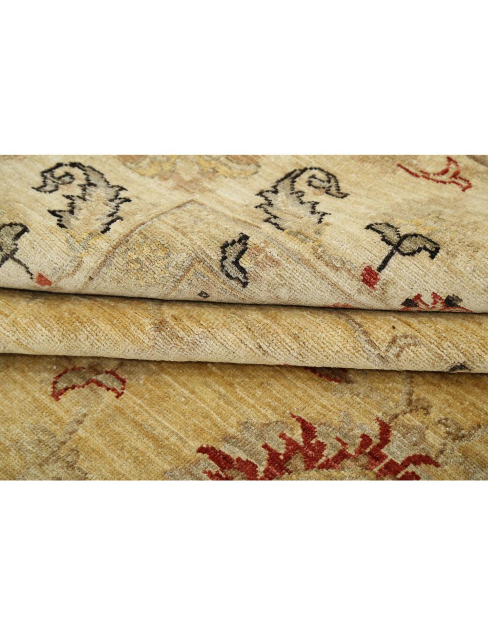 Afghan Ziegler Rug 9' 1" x 12' 6" Hand-Knotted | No. AT60261
