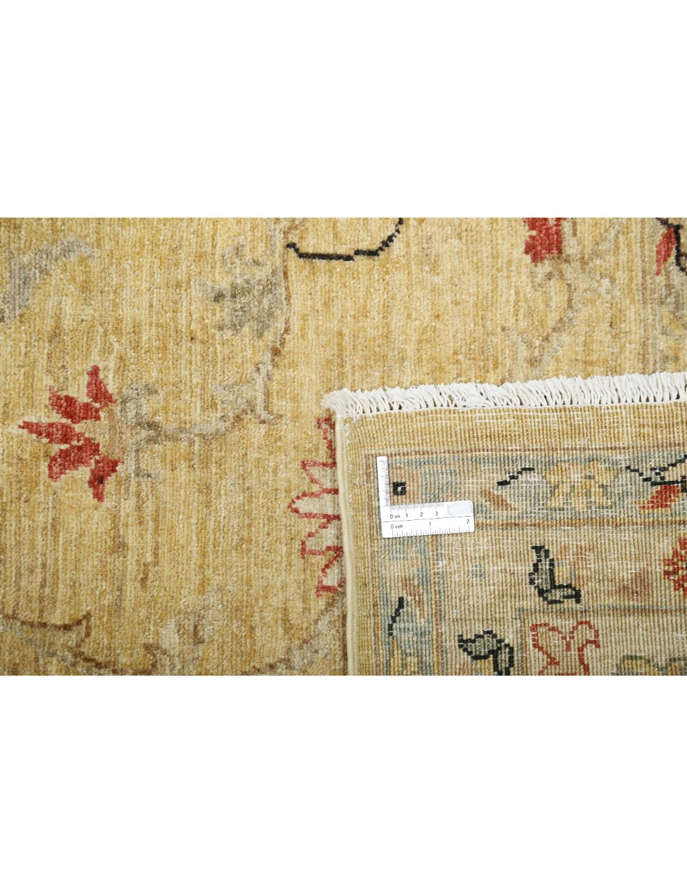 Afghan Ziegler Rug 9' 1" x 12' 6" Hand-Knotted | No. AT60261