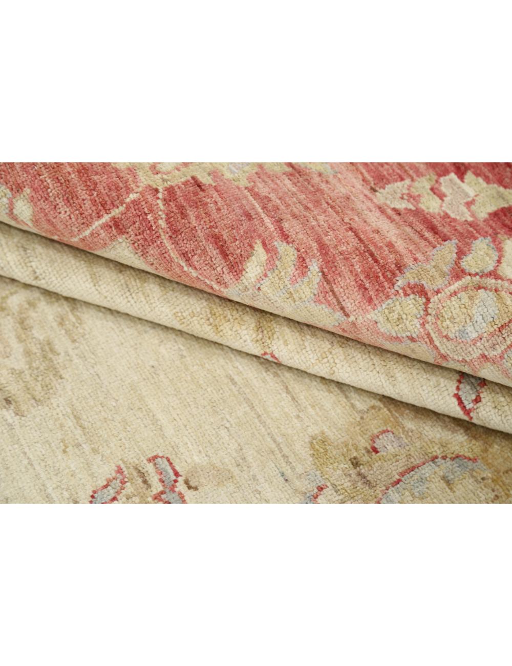 Afghan Ziegler Rug 9' 7" x 13' 1" Hand-Knotted | No. AT71016