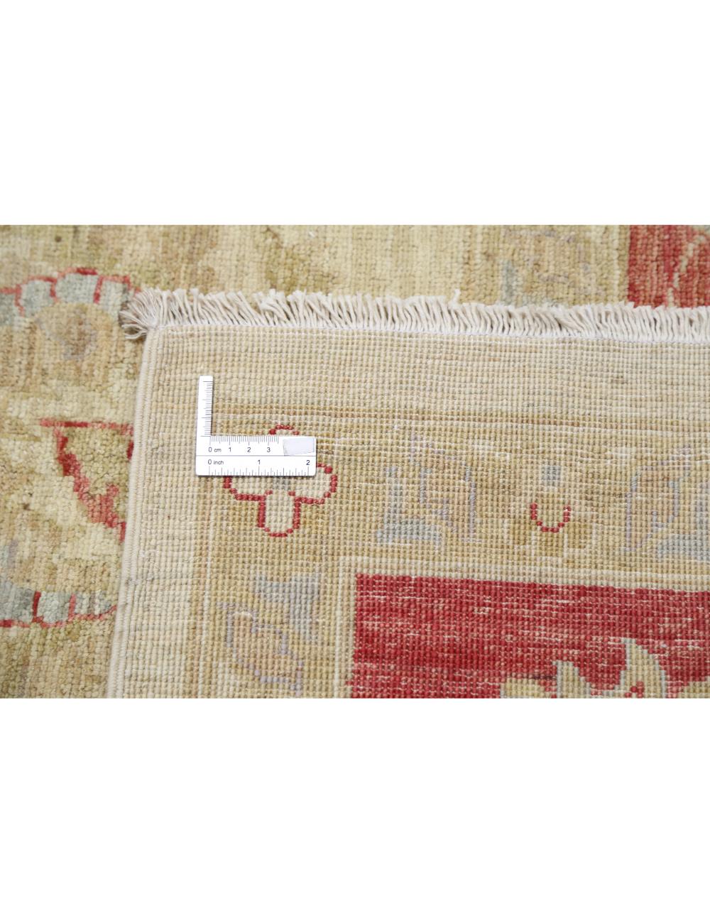 Afghan Ziegler Rug 9' 7" x 13' 1" Hand-Knotted | No. AT71016