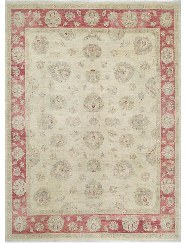 Hand Knotted Ziegler Farhan Wool Rug 9' 7" x 13' 1" - No. AT71016