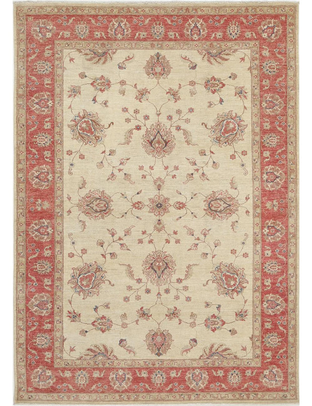 Hand Knotted Ziegler Farhan Wool Rug 5' 7" x 7' 11" - No. AT84917