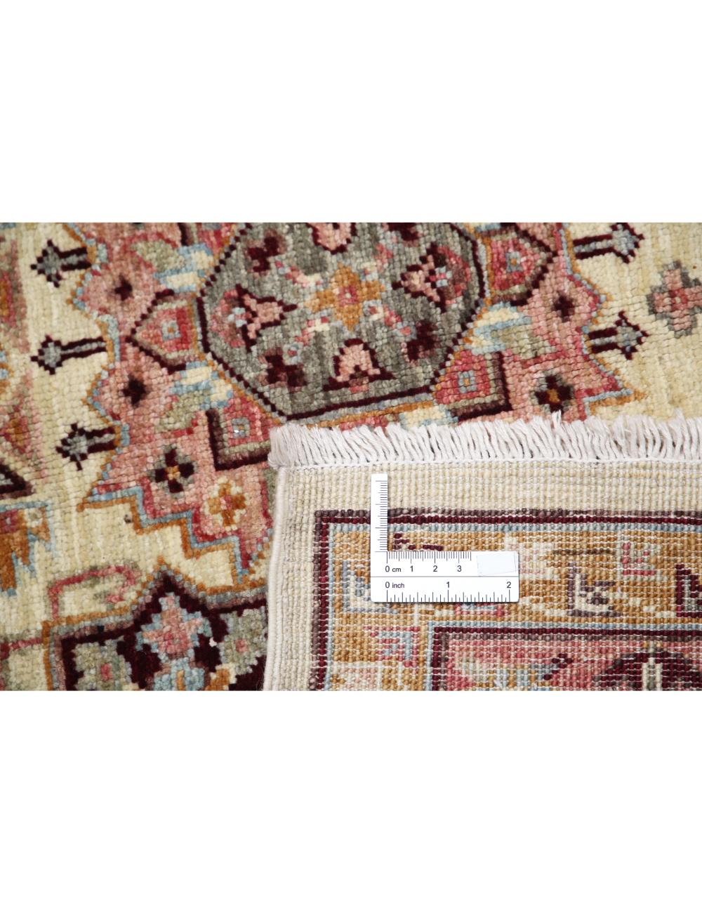Afghan Ziegler Rug 5'7" x 7'10" Hand-Knotted | No. AT84802