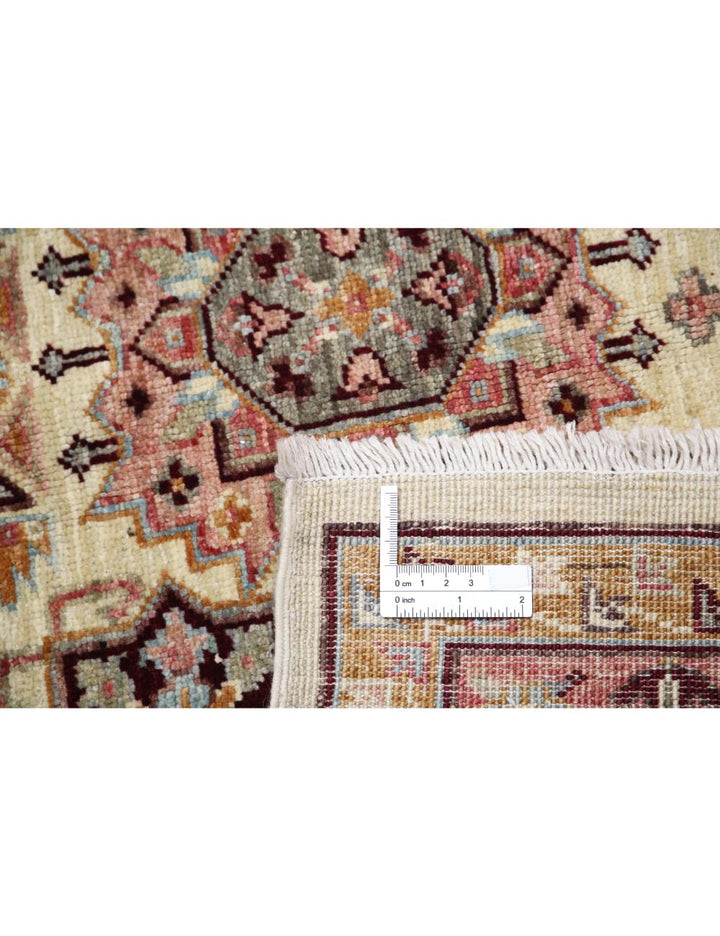 Afghan Ziegler Rug 5'7" x 7'10" Hand-Knotted | No. AT84802