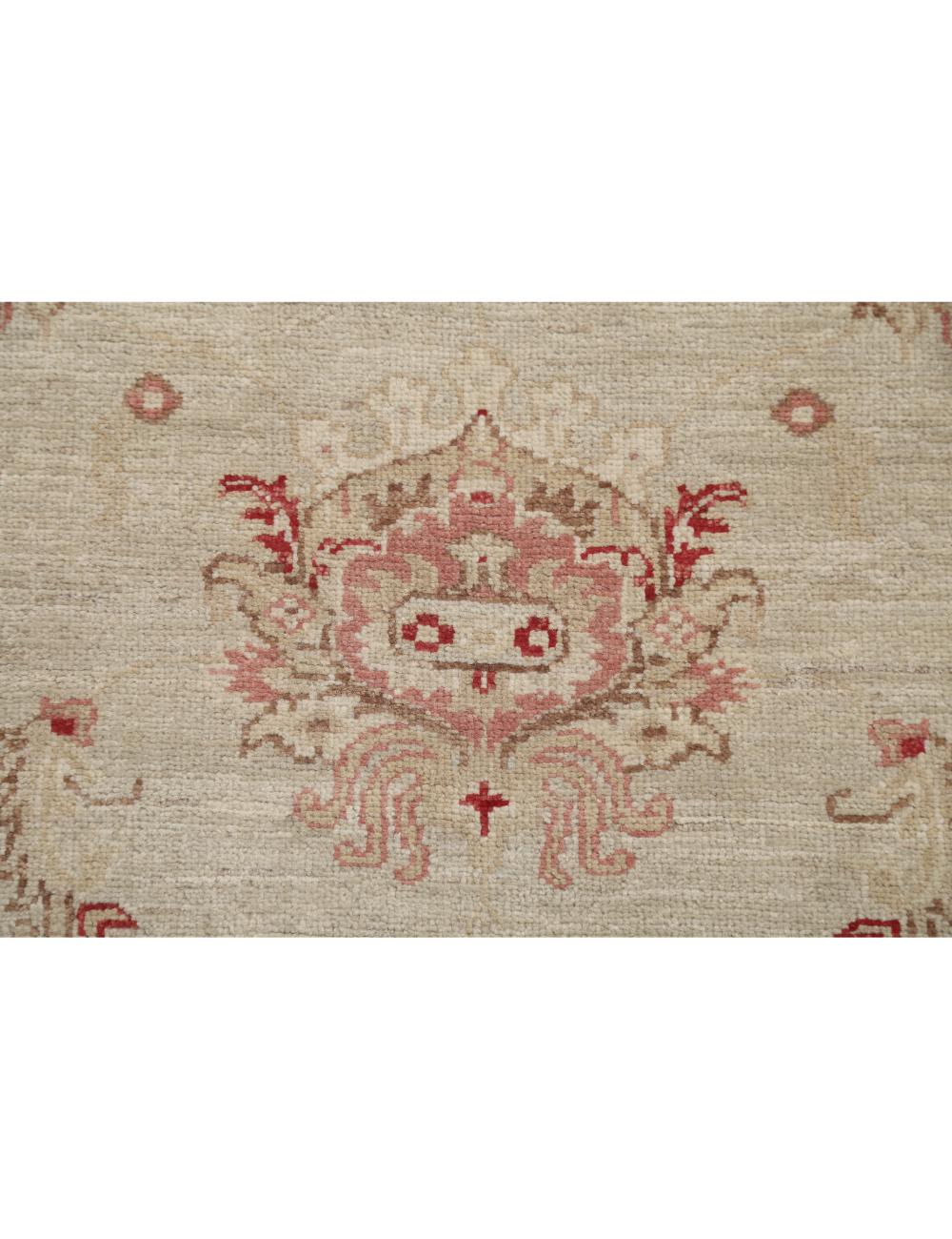 Afghan Ziegler Rug 3' 11" x 5' 8" Hand-Knotted | No. AT40769
