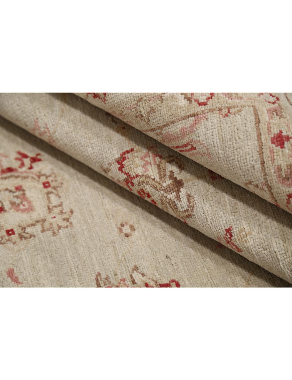 Afghan Ziegler Rug 3' 11" x 5' 8" Hand-Knotted | No. AT40769