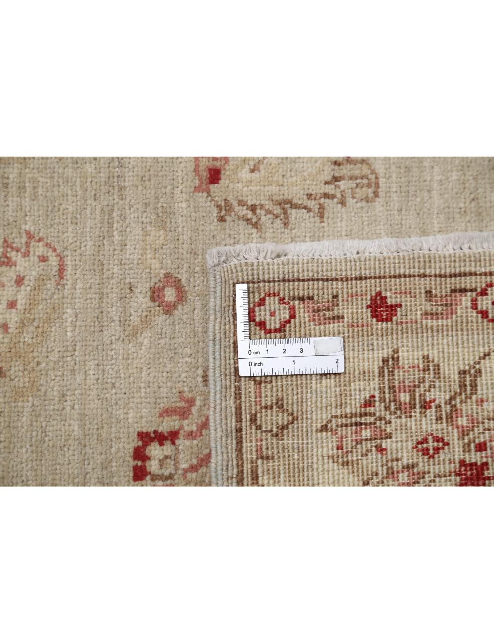 Afghan Ziegler Rug 3' 11" x 5' 8" Hand-Knotted | No. AT40769