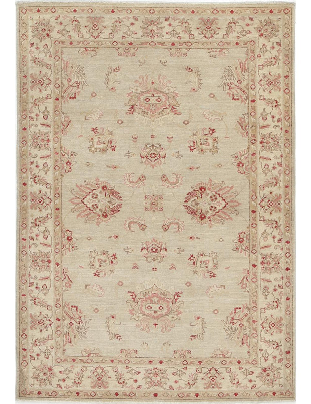 Hand Knotted Ziegler Farhan Wool Rug 3' 11" x 5' 8" - No. AT40769