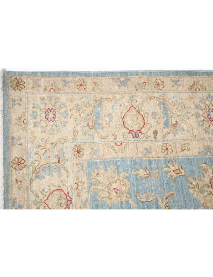 Afghan Ziegler Rug 4' 11" x 6' 7" Hand-Knotted | No. AT60723