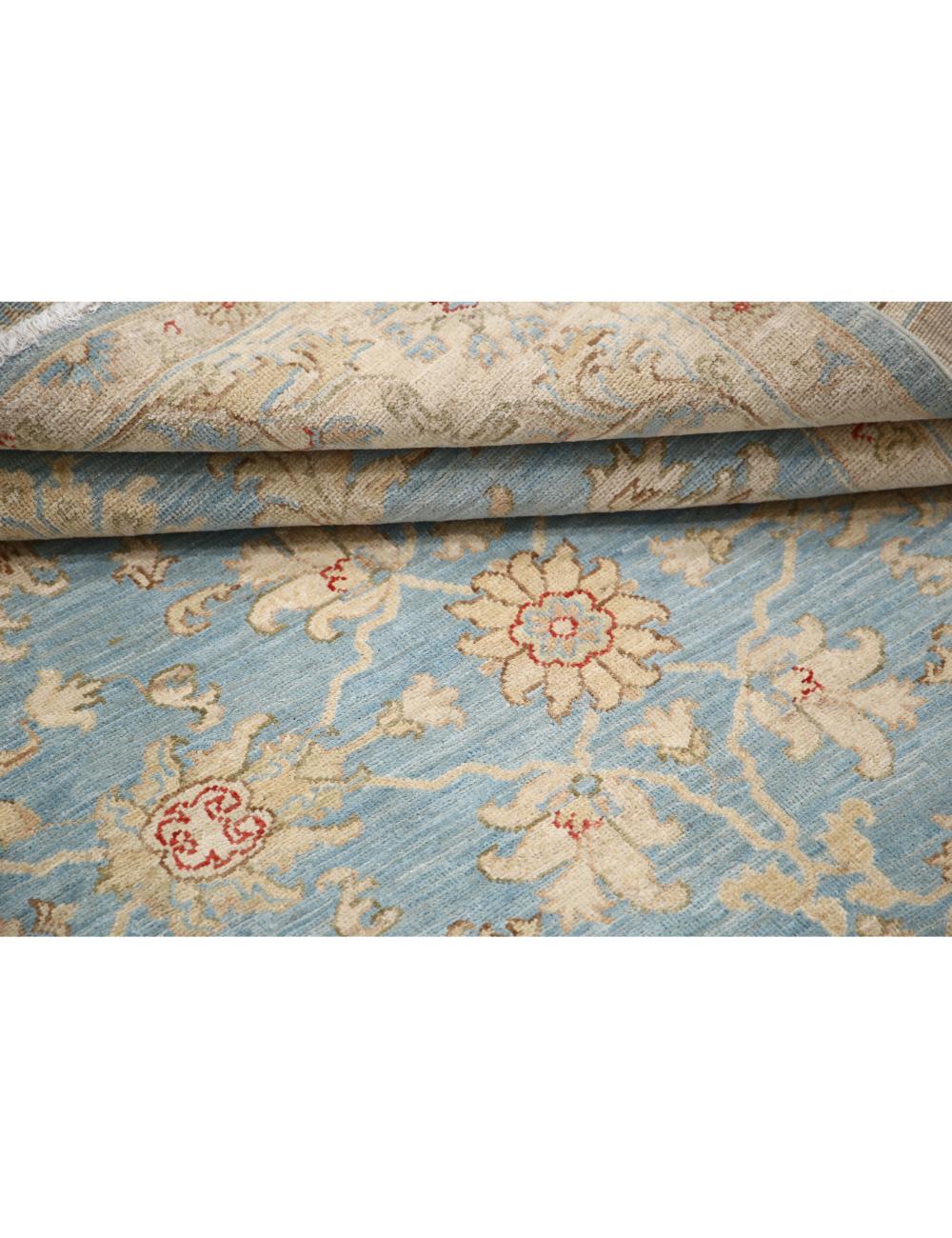 Afghan Ziegler Rug 4' 11" x 6' 7" Hand-Knotted | No. AT60723