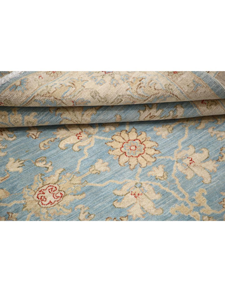Afghan Ziegler Rug 4' 11" x 6' 7" Hand-Knotted | No. AT60723