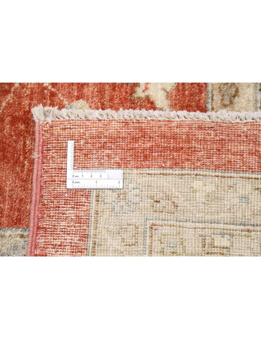 Afghan Ziegler Rug 9' 1" x 11' 6" Hand-Knotted | No. AT78697
