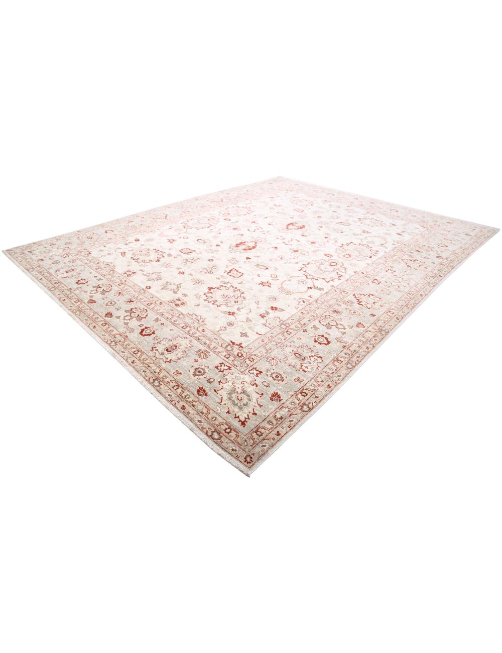 Afghan Ziegler Rug 11' 5" x 14' 5" Hand-Knotted | No. AT25353