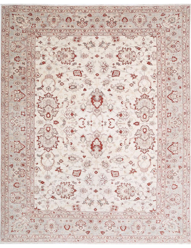 Hand Knotted Ziegler Farhan Wool Rug 11' 5" x 14' 5" - No. AT25353
