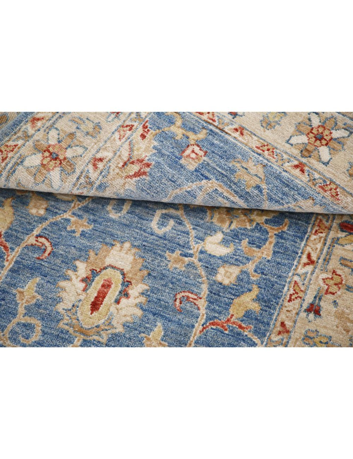 Afghan Ziegler Rug 2' 9" x 4' 1" Hand-Knotted | No. AT12909