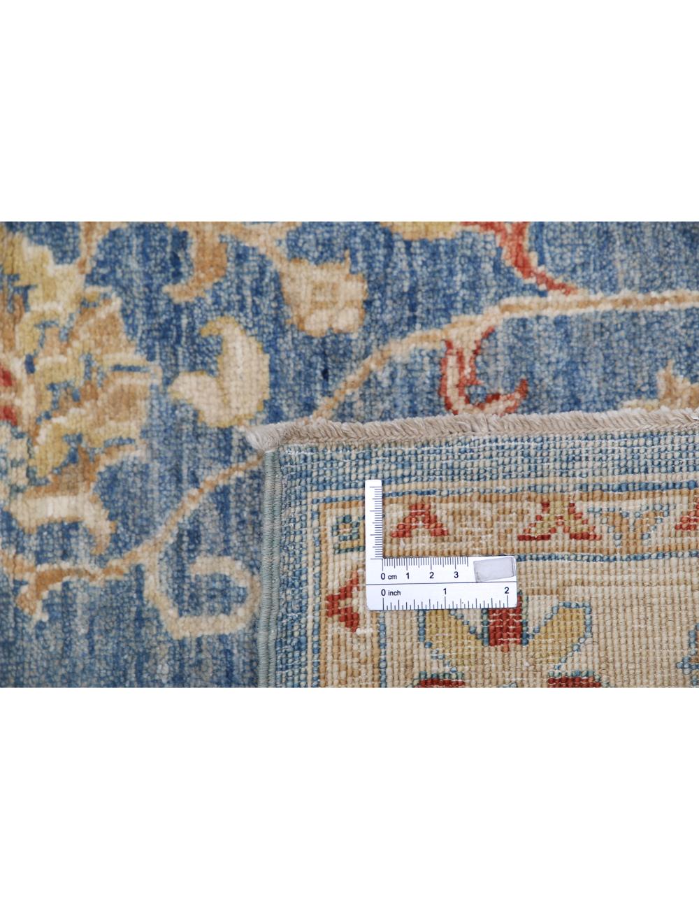 Afghan Ziegler Rug 2' 9" x 4' 1" Hand-Knotted | No. AT12909