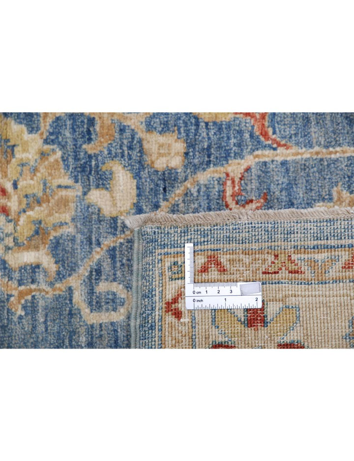 Afghan Ziegler Rug 2' 9" x 4' 1" Hand-Knotted | No. AT12909