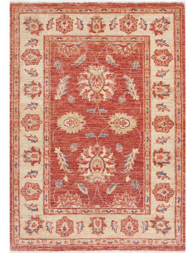 Hand Knotted Ziegler Farhan Wool Rug 2' 9" x 3' 10" - No. AT20837