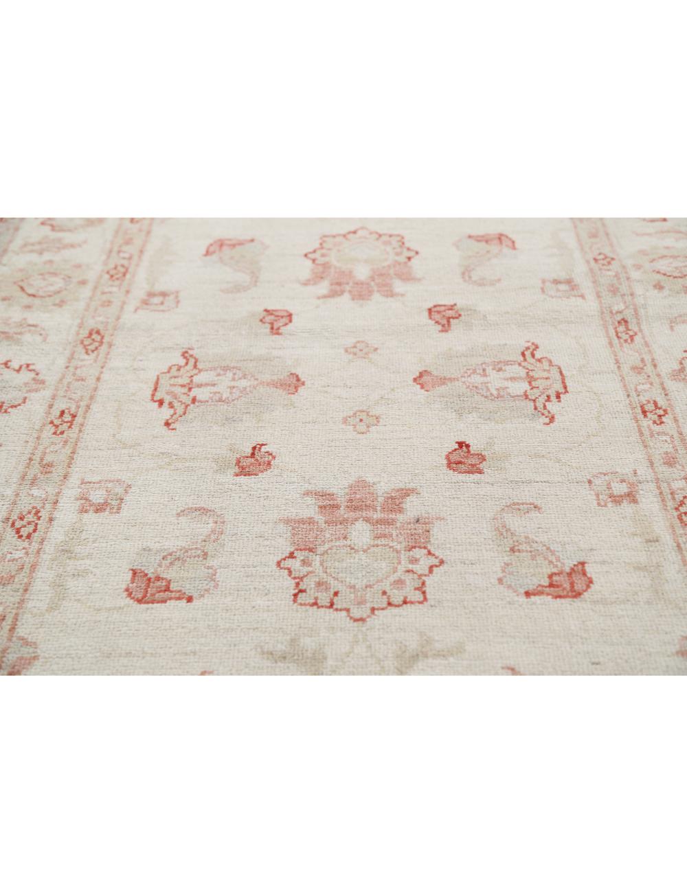 Afghan Ziegler Rug 2' 9" x 3' 9" Hand-Knotted | No. AT21628