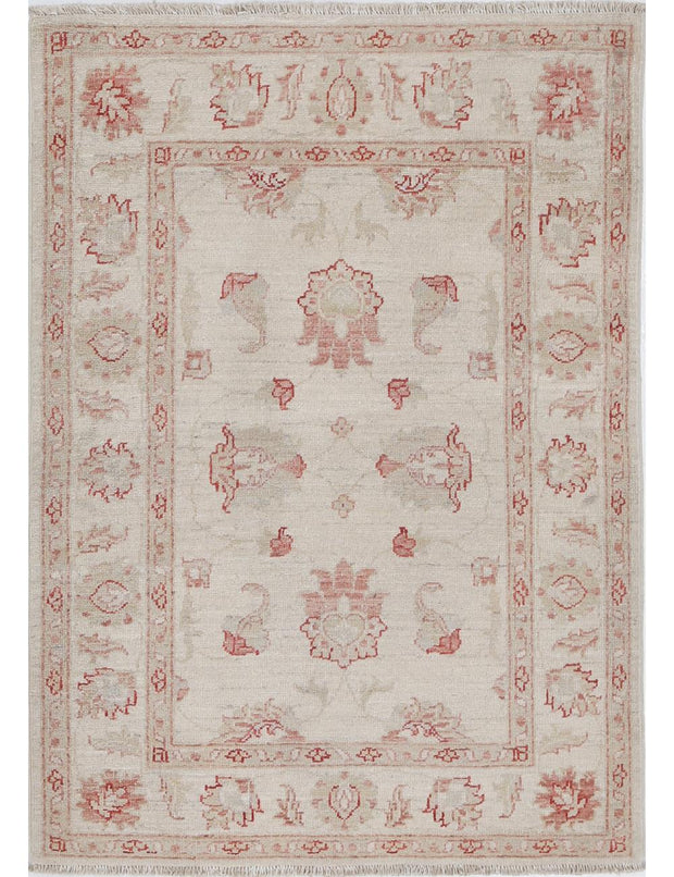 Hand Knotted Ziegler Farhan Wool Rug 2' 9" x 3' 9" - No. AT21628