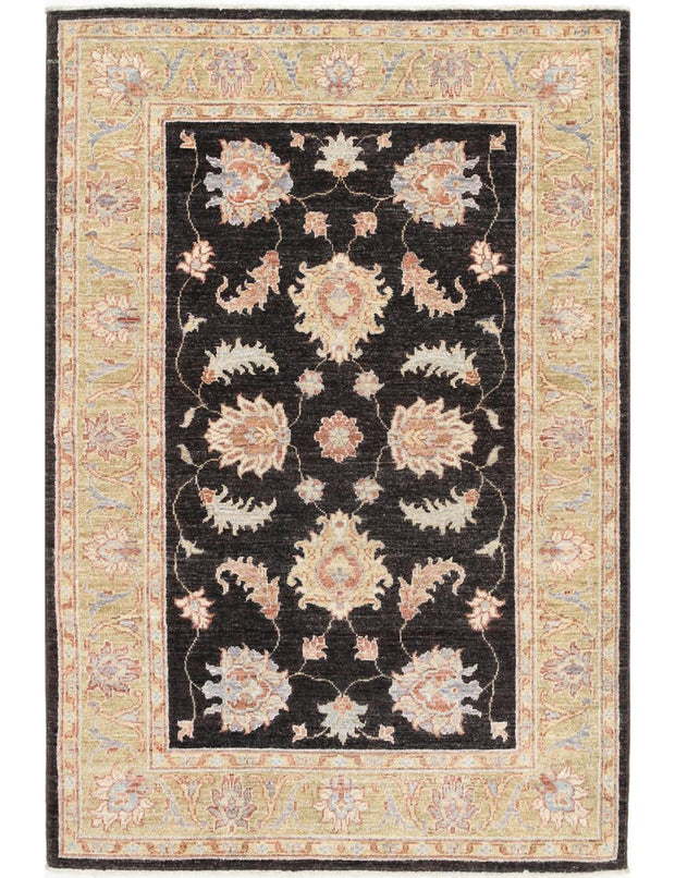 Hand Knotted Ziegler Farhan Wool Rug 3' 4" x 4' 11" - No. AT27996