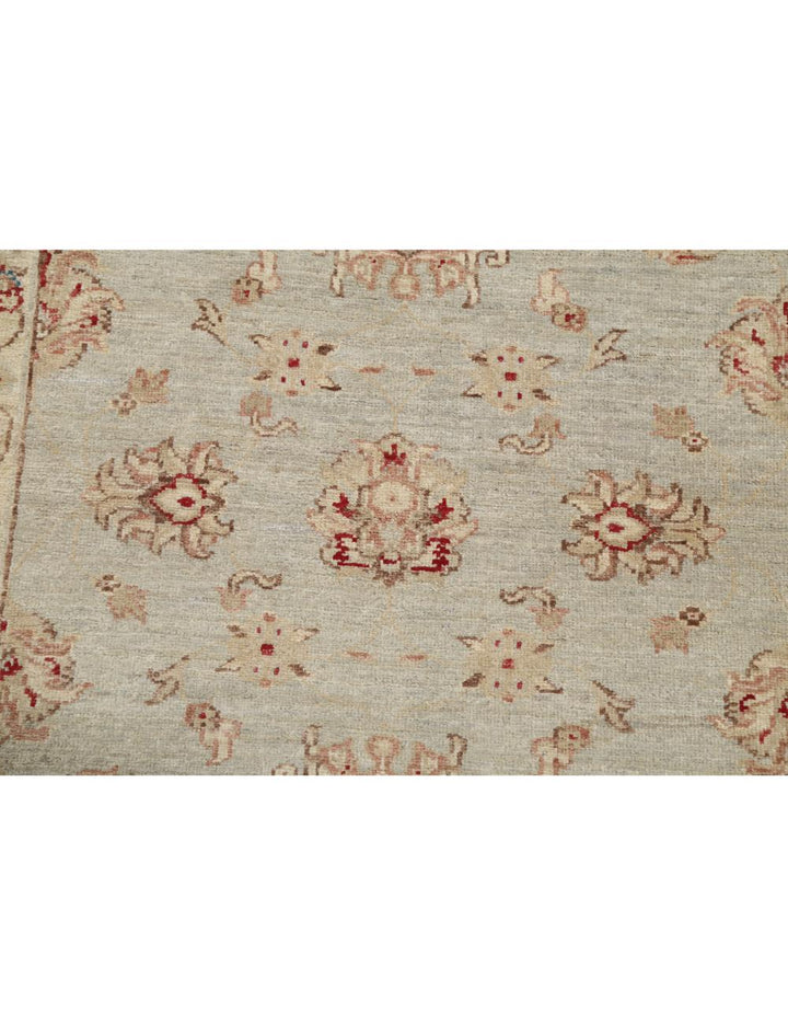 Afghan Ziegler Rug 3' 0" x 4' 3" Hand-Knotted | No. AT14382