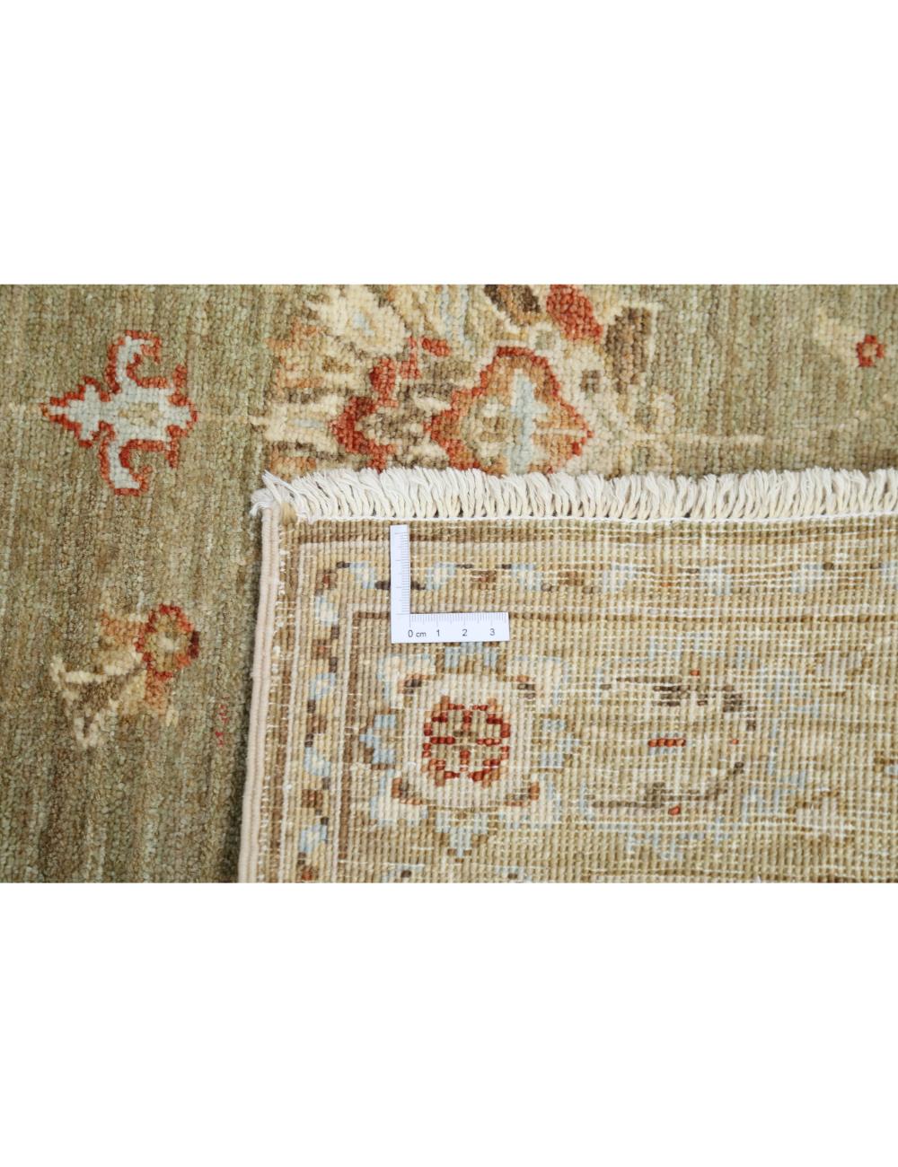 Afghan Ziegler Rug 2' 11" x 4' 9" Hand-Knotted | No. AT30699
