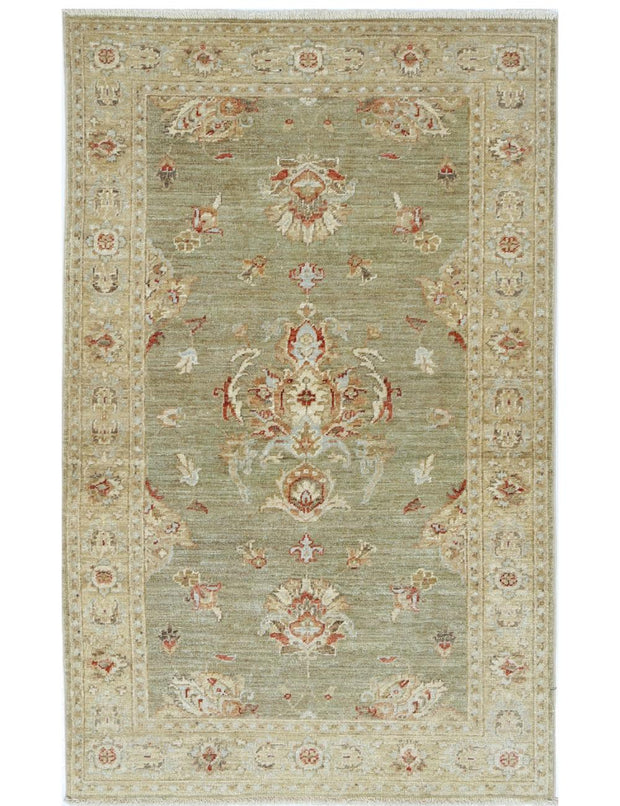 Hand Knotted Ziegler Farhan Wool Rug 2' 11" x 4' 9" - No. AT30699
