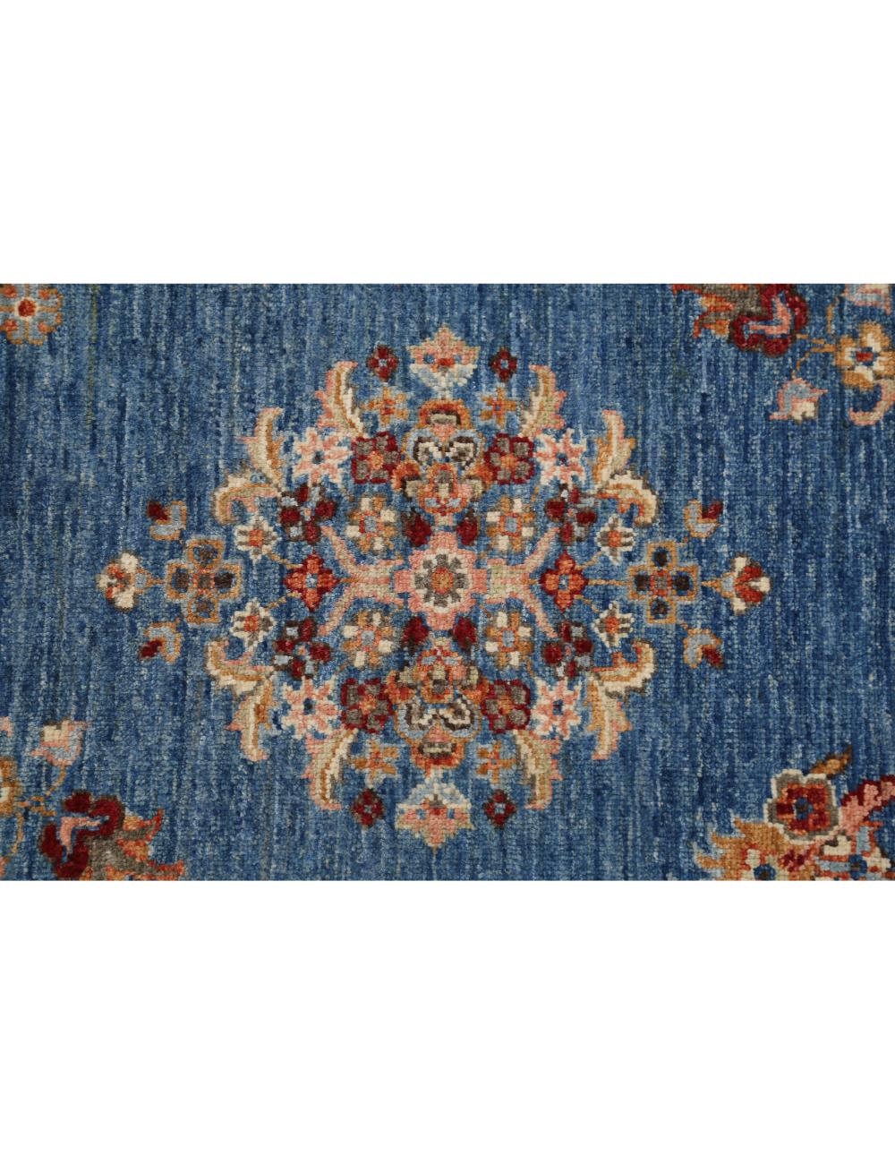 Afghan Ziegler Rug 3' 0" x 4' 0" Hand-Knotted | No. AT58185