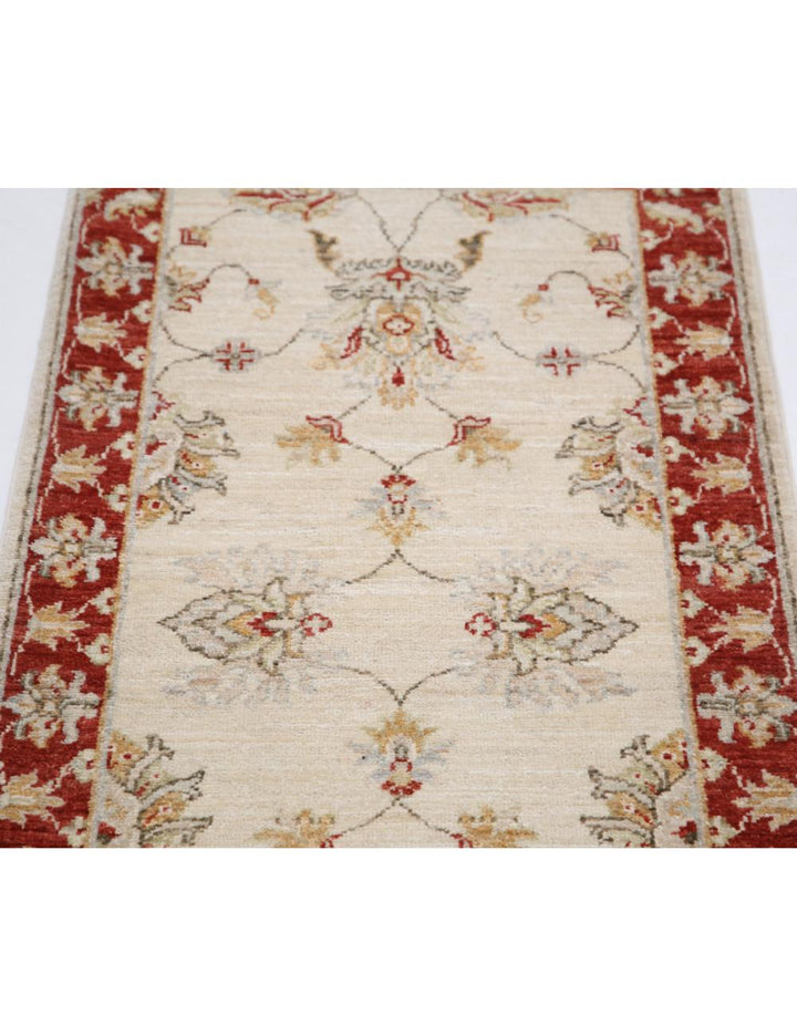 Afghan Ziegler Rug 2' 0" x 4' 1" Hand-Knotted | No. AT64481