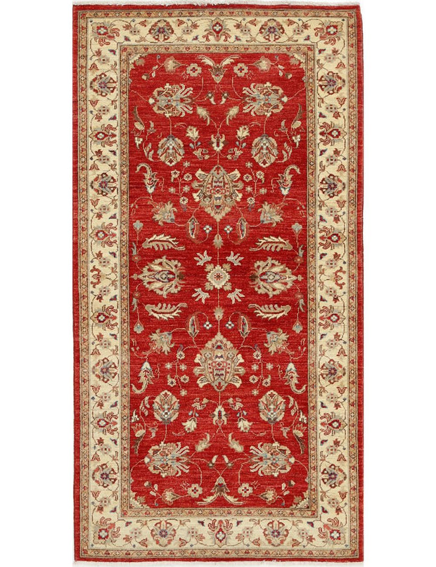 Hand Knotted Ziegler Farhan Wool Rug 3' 5" x 6' 6" - No. AT86421