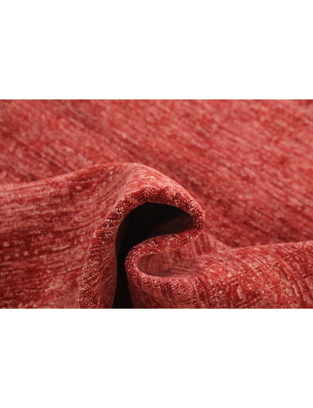 Red Afghan Ziegler Rug 3' 10" x 5' 10" Hand-Knotted | No. AT21858