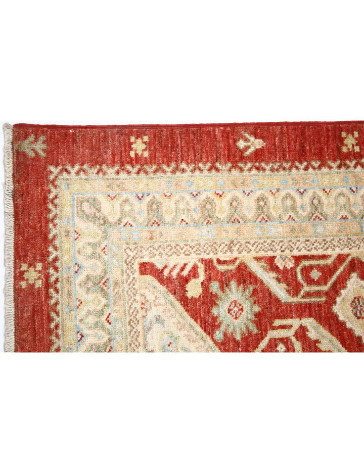 Afghan Ziegler Rug 2' 8" x 8' 4" Hand-Knotted | No. AT74905