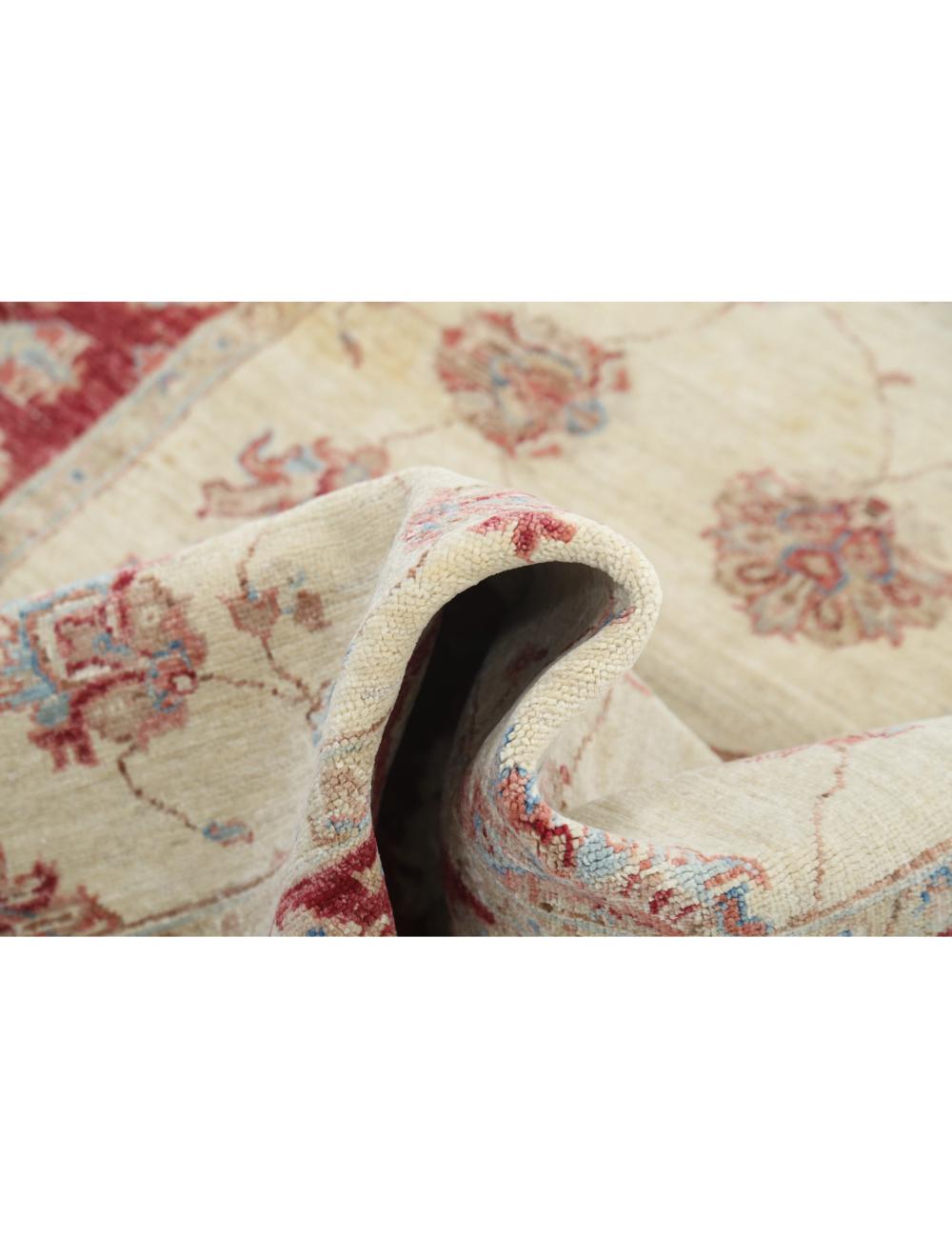 Afghan Ziegler Rug 3' 11" x 6' 0" Hand-Knotted | No. AT53568