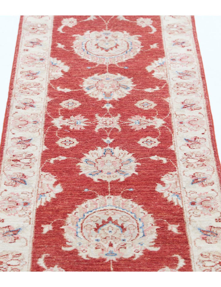 Afghan Ziegler Rug 2' 0" x 5' 11" Hand-Knotted | No. AT14431