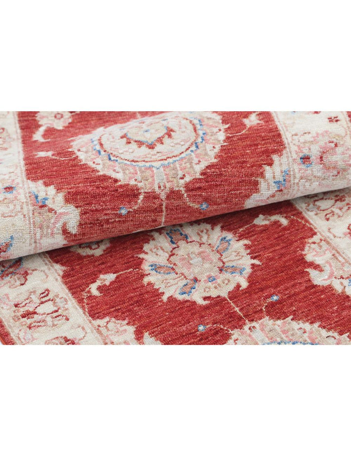Afghan Ziegler Rug 2' 0" x 5' 11" Hand-Knotted | No. AT14431