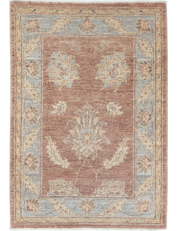 Hand Knotted Ziegler Farhan Wool Rug 2' 2" x 3' 1" - No. AT35902
