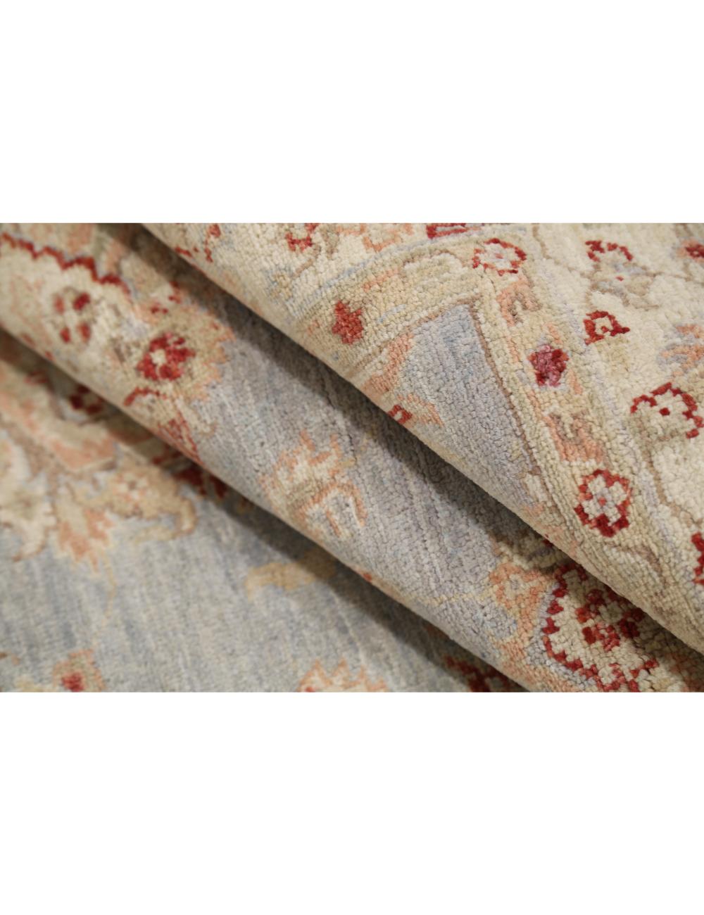 Afghan Ziegler Rug 3' 11" x 5' 9" Hand-Knotted | No. AT92103