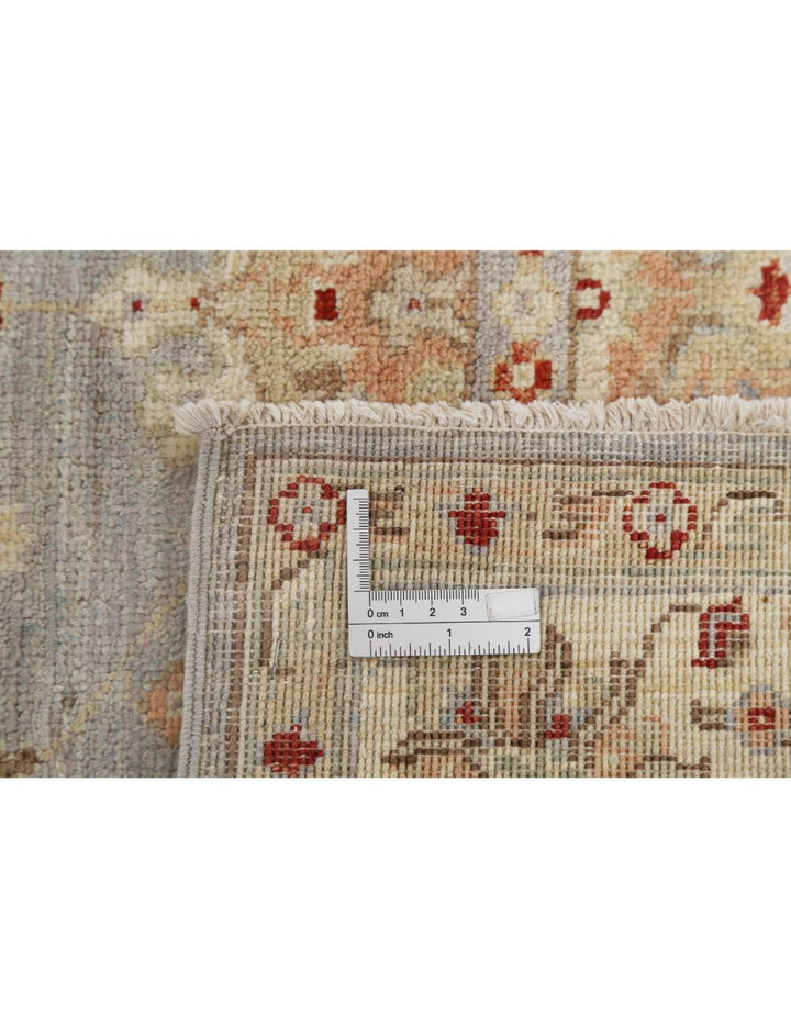 Afghan Ziegler Rug 3' 11" x 5' 9" Hand-Knotted | No. AT92103