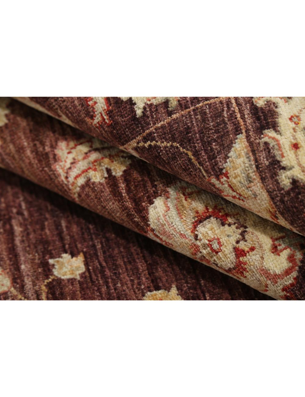 Afghan Ziegler Rug 3' 9" x 5' 10" Hand-Knotted | No. AT39231