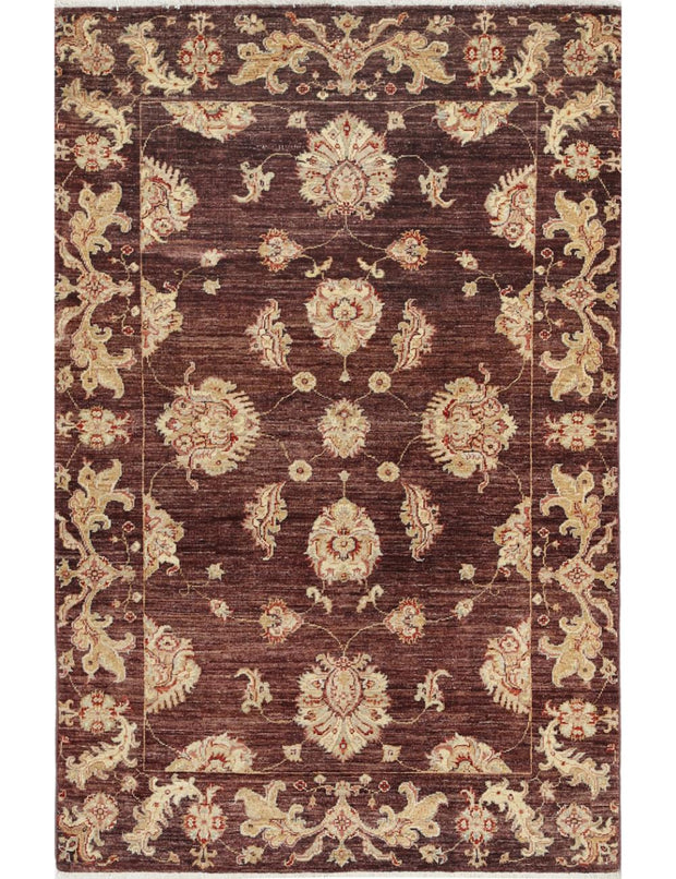 Hand Knotted Ziegler Farhan Wool Rug 3' 9" x 5' 10" - No. AT39231