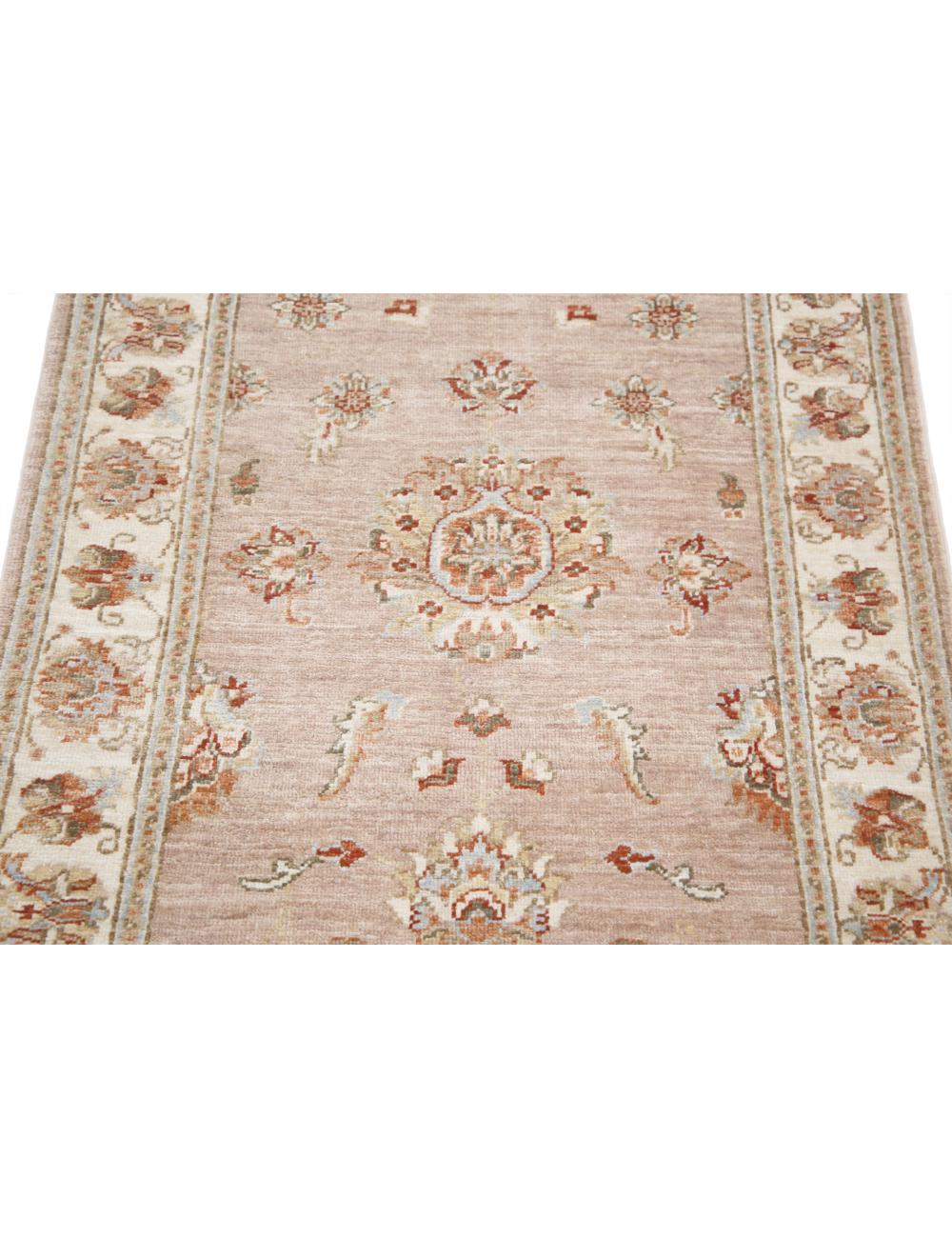 Afghan Ziegler Rug 2' 8" x 3' 9" Hand-Knotted | No. AT42959