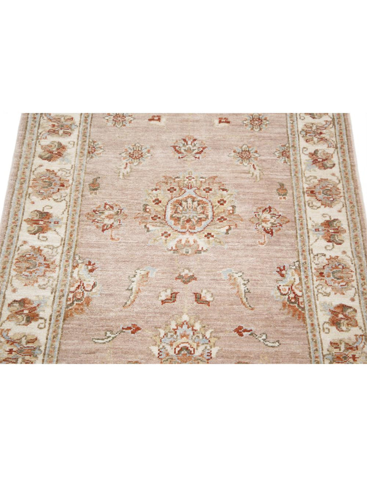 Afghan Ziegler Rug 2' 8" x 3' 9" Hand-Knotted | No. AT42959