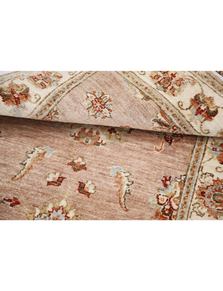 Afghan Ziegler Rug 2' 8" x 3' 9" Hand-Knotted | No. AT42959