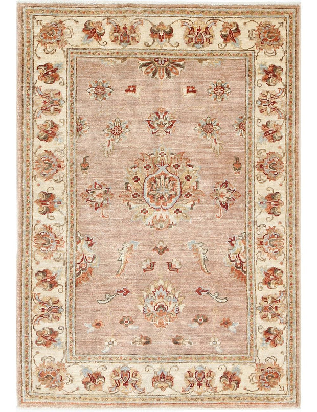 Hand Knotted Ziegler Farhan Wool Rug 2' 8" x 3' 9" - No. AT42959